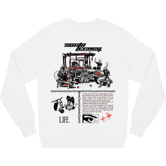 "The Red Birth" Graphic Crewneck