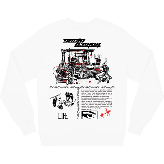 "The Red Birth" Graphic Crewneck