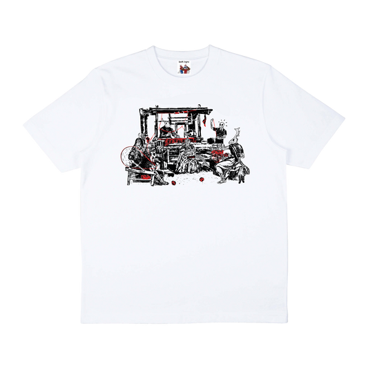 "The Red Birth" Graphic Tee Front Print